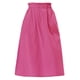 thumbnail image 1 of INSPIRE CHIC Falda de Algodón para Mujer Vuelta al Colegio Cintura Elástica Casual Campesina Línea A Midi con Bolsillos Rosa Fucsia XL, 1 of 6