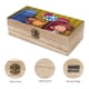 thumbnail image 3 of Caja Organizadora De Madera Rústica Paula Y Sus Amigos, 3 of 6