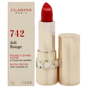 Clarins - Joli Rouge Barra De Labios Satinada - Joli Rouge De Para Mujer - Barra De Labios
