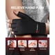 thumbnail image 2 of Guantes KMEIVOL BraceBull de Cobre, Sin Dedos, Talla M, 2 of 7
