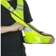 thumbnail image 4 of Chaleco reflectante de seguridad ajustable de alta visibilidad, talla universal, para bicicleta, motocicleta, ciclismo, correr y trotar (amarillo neón) (1 unidad), 4 of 5