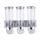 thumbnail image 3 of Dispensador de cereales, bote triple, refrigerio en grano de café, lata sellada, dispensador de alimentos secos, dispensador de dulces para el hogar,, 3 of 5