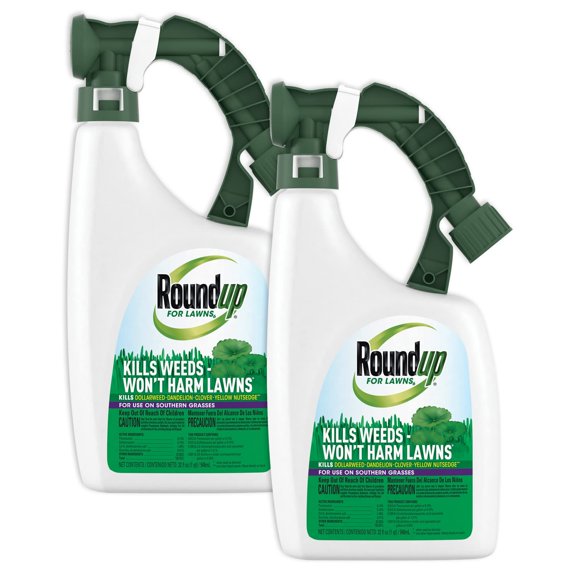 Roundup para Césped Herbicida Listo para Usar 946 ml Paquete de 2