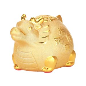 Magideal - Estatuilla De Dragón De Cerámica, Hucha, Estatua Coleccionable, Decoración Del Hogar, Recuerdo, Hucha, Escultura De Dragón Para Niños, Exquisito , 17X12X12Cm