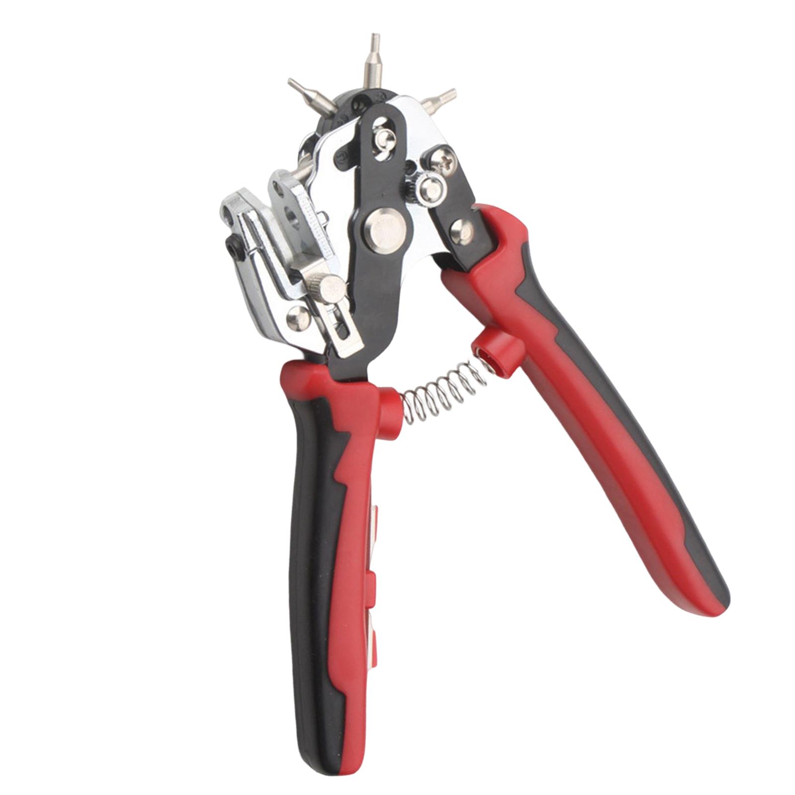 Bothyi - Leathercraft Belt Hand Hole Puncher Manual De Accesorios De Perforación Con Una Mano