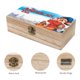 thumbnail image 3 of Un Cuento Americano Caja Organizadora de Madera Rústica, 3 of 6