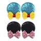 thumbnail image 5 of 2 Pares De Pinzas Para El Pelo Con Orejas De Ratón Bonitas Para Decoración De Halloween Princesa Cosplay Negro Y Azul, 5 of 5
