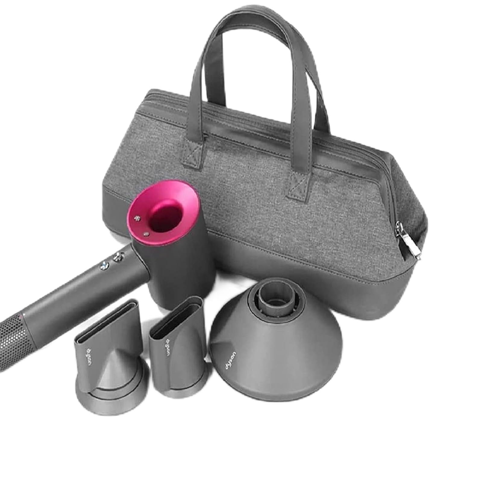 Funda De Viaje Para Secador De Pelo Dyson Supersonic Liboer, Color Gris Oscuro