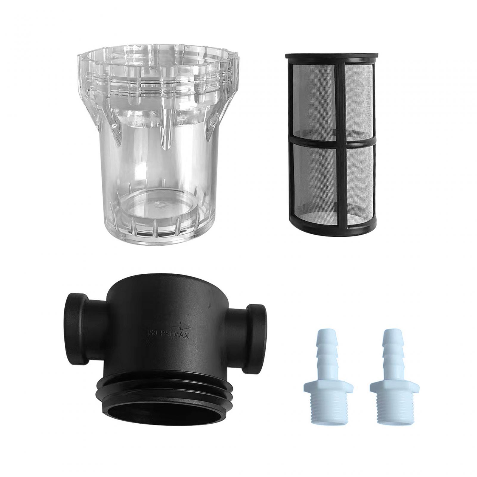 Magideal - Filtro De Malla En Línea Filtrado De Agua Y Cerveza Filtro De Bomba De Agua De 100 Mallas De 1/2 Pulgada Para Riego De Jardín De Agua De Entrada De Ve