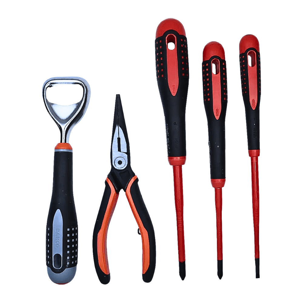 Kit Destornillador Slim Ergo Alicate Punta Ergo 3 Pza. Bahco