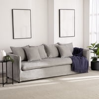 Vys Spa - Sofá 4 Cuerpos Amélie Grey + Funda Desmontable