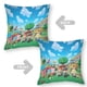 thumbnail image 2 of Animal Crossing Fundas de almohada de terciopelo con tema, regalos de funda de almohada, decoración para el hogar, cojín de lanzar, regalo de cumpleaños para fans y parejas.30*30cm., 2 of 6