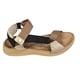 thumbnail image 3 of Sandalias Bajas de Mujer Ajustables TGH03 Café, 3 of 5