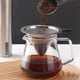 thumbnail image 4 of 1 filtro de café manual de acero inoxidable, reutilizable, cónico., 4 of 5