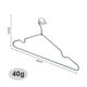 thumbnail image 5 of Percha para ropa de adulto, percha de ropa revestida de plástico, percha de ropa de metal antideslizante sin costuras, percha de ropa, 1 pieza, 5 of 5