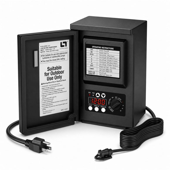 Transformador LL LIGHTING LIVING 200W 6 Modos 120V