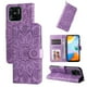 thumbnail image 1 of Funda tipo cartera FOXDOCK para Xiaomi Redmi 10C 4G , diseño girasol en relieve, cuero PU, cierre magnético, soporte y tarjetero, 1 of 5