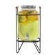 thumbnail image 2 of Dispensador Bebidas 4 Litros de Vidrio Almacenado Con Soporte Hierro, 2 of 3