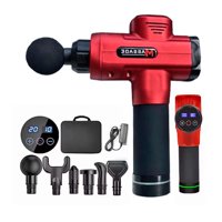 Genérico - Pistola Masajeadora Astec - Deluxe 6 Cabezas Ajuste - As010-5