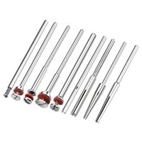 Magideal - 9 Varillas De Sujeción Para Papel De Lija, Barra De Sujeción Para Papel De Lija, Postes De Fijación De Conexión, Soporte De Bloque De Lijado Para Amol