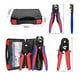 thumbnail image 4 of Crimpeadora Alicate Prensa Pelacable + 1200 Terminales Profesional, 4 of 4