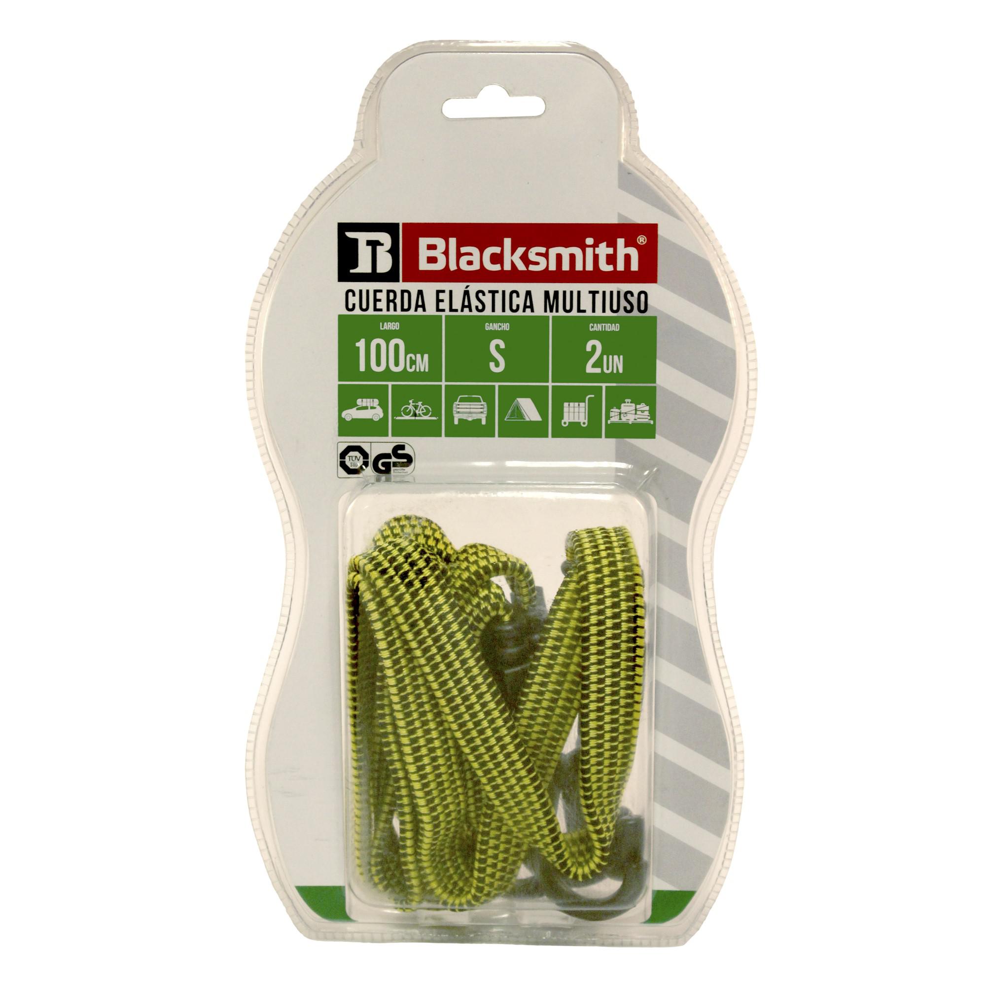 Blacksmith - 2 Cintas De Amarre Elásticas De 1 Mt.