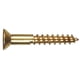 thumbnail image 1 of Tornillo para madera Hillman, 4 x 1,9 cm, latón, 1 of 1