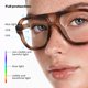 thumbnail image 3 of Gafas livho Aviador con Bloqueo de Luz Azul, 3 of 7
