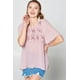 thumbnail image 2 of Esta Blusa de Gasa con Burbujas y Ribete de Encaje Detallado, 2 of 5