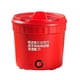 thumbnail image 1 of Olla De Cocina Eléctrica Antiadherente Con Tapa Visible Para Sopa De Albóndigas De Huevo, Forro Blanco Rojo De 1,2 L, 1 of 3