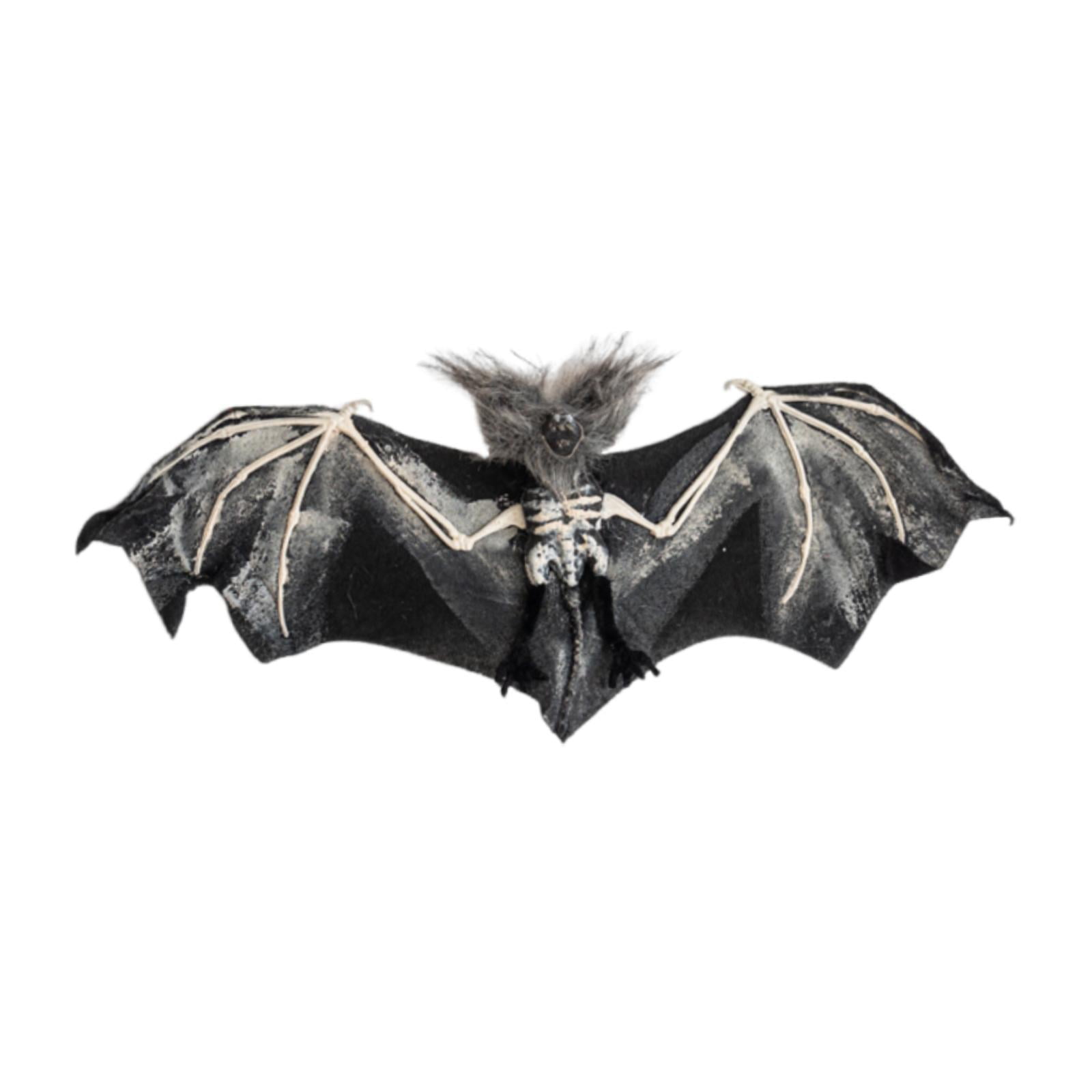 Bothyi - Murciélago Colgante De Halloween, Decoración Realista De Halloween Para Jardín, Exterior, Hogar, Negro M