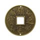 thumbnail image 4 of Bronce Antiguo Moneda De Cobre Antiguo Chino Assuage Residence Lucky Coins Charms, 4 of 5