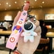 thumbnail image 1 of 1pc Astronaut Spaceman Key Chain Key Ring School Bag Handbag Pendant Car Decoration Accessories Amazing Birthday Gift Present, Cute Fashion Colorful Keychain Bag Pendant, 1 of 3