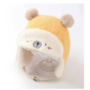 Total E-Commerce - Gorro De Invierno Con Chiporro Para Bebes Amarillo