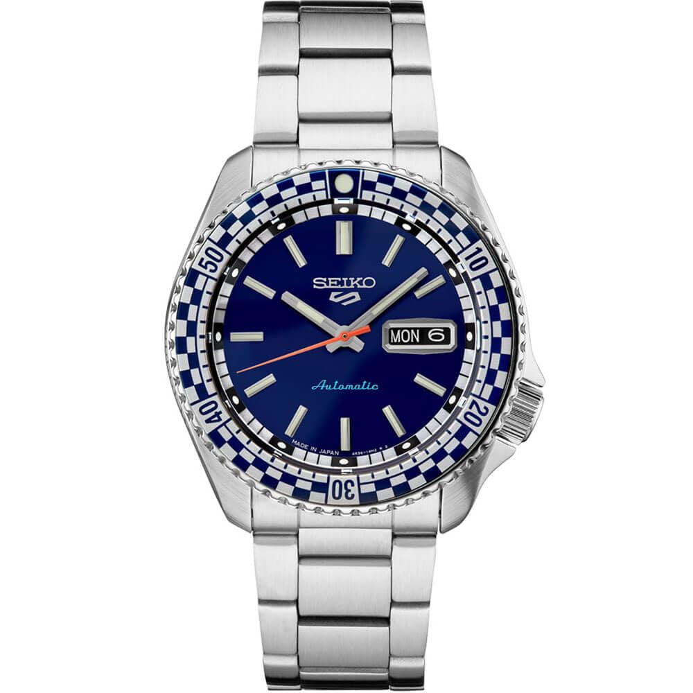 Reloj Seiko 5 Sports Special Edition Srpk65 Azul Para Hombre