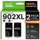 thumbnail image 1 of Cartuchos de tinta ejet 902XL negro (paquete de 2), 1 of 8