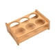 thumbnail image 5 of Soporte De Madera Para Vaso De Chupito, Soporte De Almacenamiento Para Vasos De Bebida Para Fiesta En Casa, 6 Agujeros, 5 of 5
