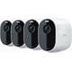 thumbnail image 1 of Cámara de seguridad inalámbrica Arlo Pro 4 REACONDICIONADA, paquete de 4 unidades 2K HDR, 1 of 4