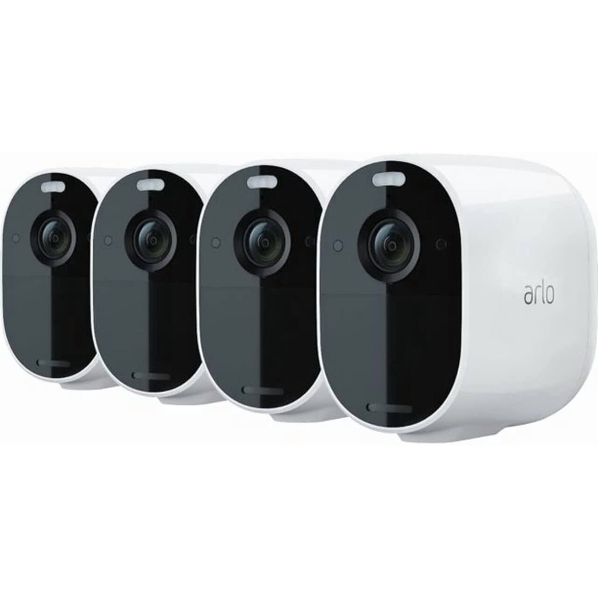 Cámara De Seguridad Inalámbrica Arlo Pro 4 Reacondicionada, Paquete De 4 Unidades 2k Hdr