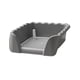 thumbnail image 5 of Caja de arena para inodoro para perros, valla elevada desmontable, bandeja para orinal de entrenamiento extraíble para conejos, otras mascotas, , gris, 5 of 5