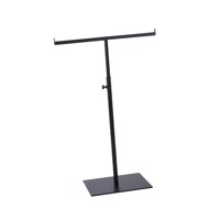 Magideal - Soporte De Exhibición En Forma De T Para Collares Largos, Soporte De Joyería Colgante, Soporte De Exhibición De Cartera De Mesa, Torre De Joyería Para Negro