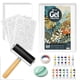 thumbnail image 1 of Kit de placa de gel para impresión DINGSEN de 5 x 7" con pinturas y herramientas, 1 of 7