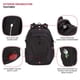 thumbnail image 3 of Funda para portátil SwissGear ScanSmart Black Stealth para portátil de 15 pulgadas, 3 of 8