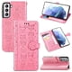 thumbnail image 2 of Funda Cartera FOXDOCK para Samsung Galaxy S22 , Flip PU con Relieve de Gatos y Perros, Tarjetero y Soporte, 2 of 6