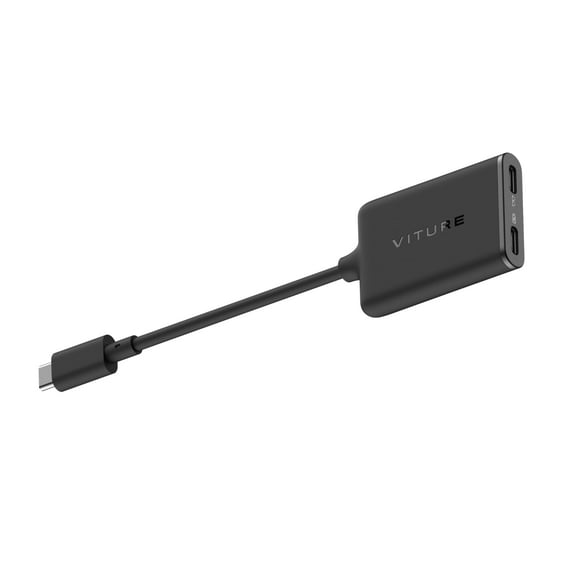 Adaptador de carga VITURE USB-C XR para iPhone con USB-C, compatible con múltiples pantallas, 3DoF mejorado, 3D espacial y funciones de video VR.