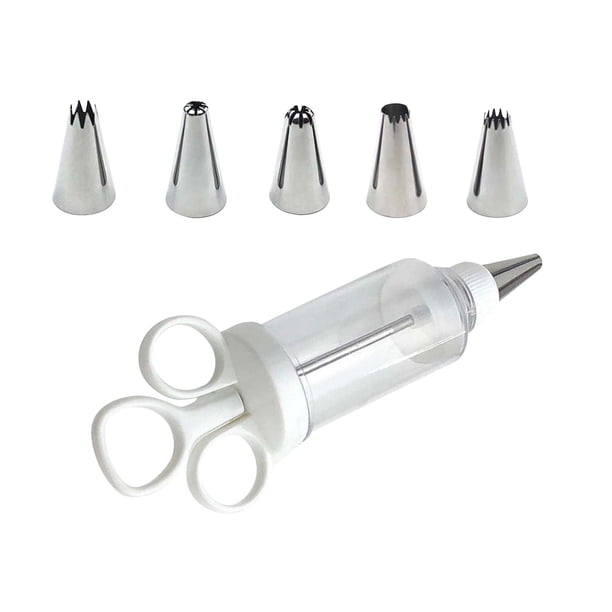 Inyector de relleno de glaseado para magdalenas, suministros de decoración de pasteles, juego de tuberías para glaseado de magdalenas para reuniones 185x66 cm