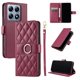 thumbnail image 1 of Funda Acolchada con Anilla y Correa para Xiaomi 14T Slots para Tarjetas Rojo, 1 of 5