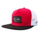 thumbnail image 1 of Gorra trucker Grace Folly roja y negra con cierre snapback y malla, 1 of 7
