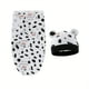 thumbnail image 3 of Newborn Swaddle And Hat Set 100% Cotton Knitted Baby Blankets Baby Receiving Blankets Stroller Soft Unisex Newborn Swaddle Wrap For Girls And Boys, 3 of 4