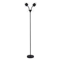 Genérico - Lámpara Pie Ondas Dinámicas Puesta De Sol Led Doble Cabezal